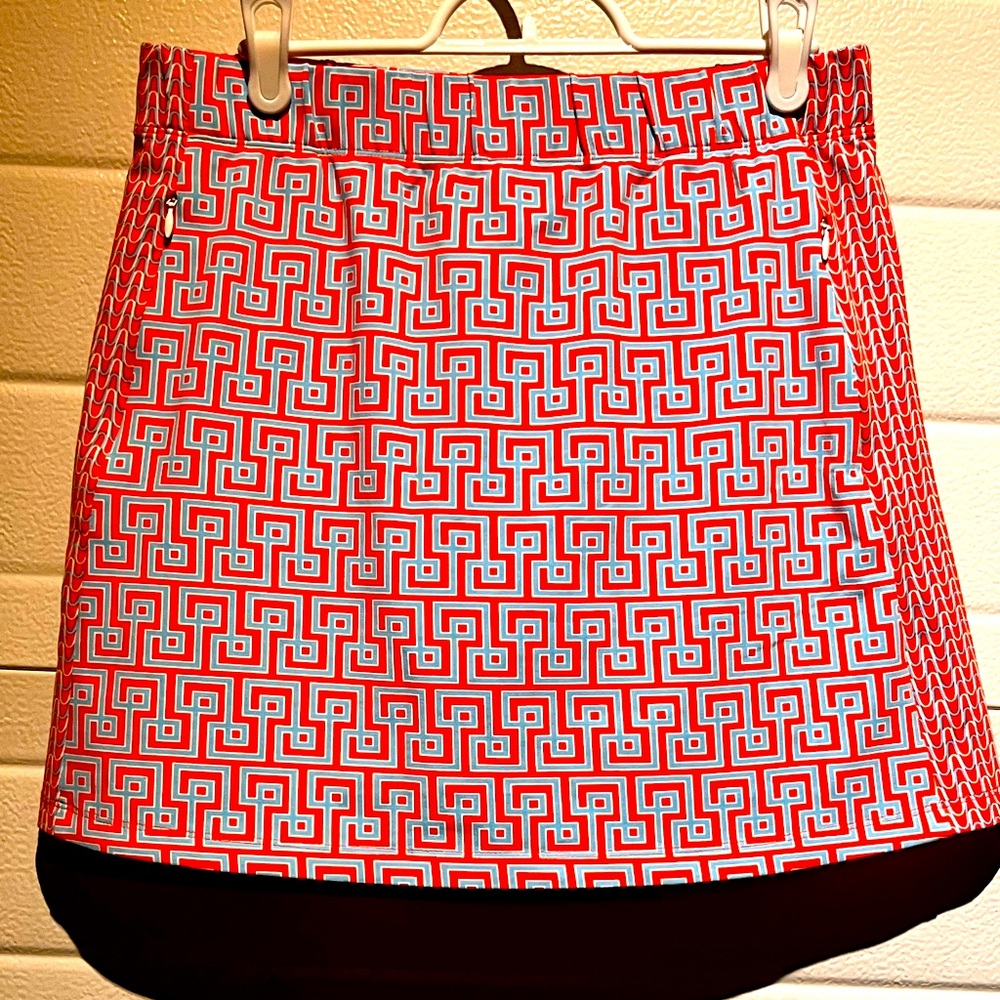 J.McLaughlin - Women’s Small - Sport Skirt - Orange / Blue